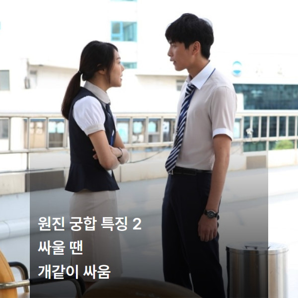 원진살있는 커플 특징, 원진 궁합 특징, 격렬한 싸움
